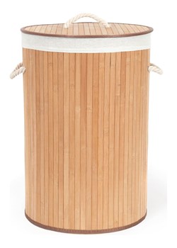 Compactor Kosz w kolorze jasnobrązowym na pranie - wys. 60 x Ø 40 cm ze sklepu Limango Polska w kategorii Akcesoria łazienkowe - zdjęcie 188713141