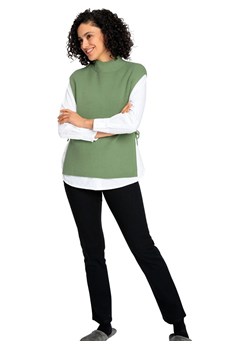 WITT WEIDEN Bezrękawnik w kolorze zielonym ze sklepu Limango Polska w kategorii Swetry damskie - zdjęcie 188713473