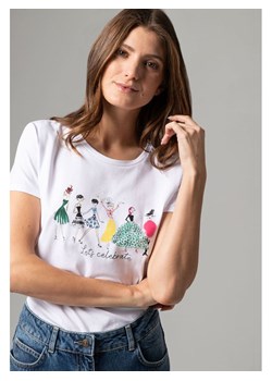 More &amp; More Koszulka w kolorze białym ze sklepu Limango Polska w kategorii Bluzki damskie - zdjęcie 188713532