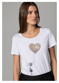 More &amp; More Koszulka w kolorze białym ze sklepu Limango Polska w kategorii Bluzki damskie - zdjęcie 188713534