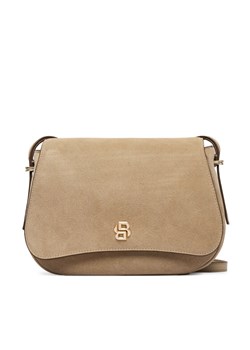 BOSS Torebka Boss Beyond Saddle S 50557963 Beżowy ze sklepu MODIVO w kategorii Listonoszki - zdjęcie 188713853