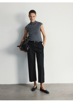 Reserved - Spodnie z kantem - czarny ze sklepu Reserved w kategorii Spodnie damskie - zdjęcie 188714722