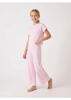 Sinsay - Komplet: koszulka i spodnie w paski - wielobarwny ze sklepu Sinsay w kategorii Komplety dziewczęce - zdjęcie 188715812
