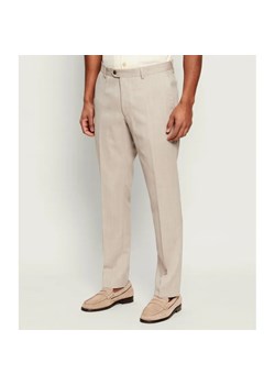 Oscar Jacobson Wełniane spodnie Dandy | Regular Fit ze sklepu Gomez Fashion Store w kategorii Spodnie męskie - zdjęcie 188716453