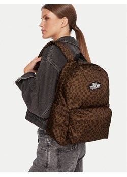 Plecak Vans B Old Skool Grom VN000H567UG1 Brązowy ze sklepu eobuwie.pl w kategorii Plecaki - zdjęcie 188716534