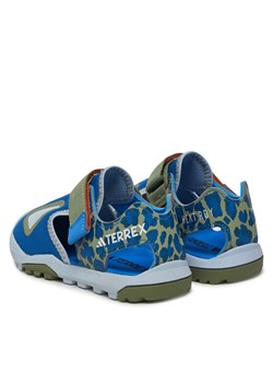 Sandały adidas Terrex Captain Toey 2.0 JR9076 Niebieski ze sklepu eobuwie.pl w kategorii Sandały dziecięce - zdjęcie 188716602