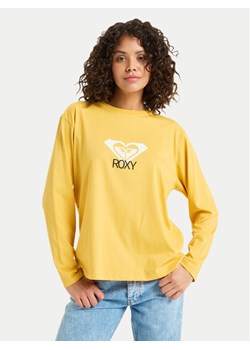 Roxy Bluzka Hangloose Art ERJZT06035 Żółty Regular Fit ze sklepu MODIVO w kategorii Swetry damskie - zdjęcie 188717310