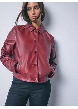 Mohito - Kurtka skórzana - kasztanowy ze sklepu Mohito w kategorii Koszule damskie - zdjęcie 188718632