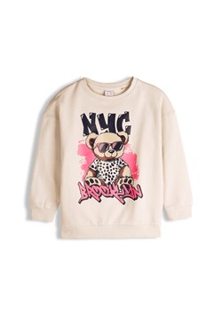 GATE Bawełniana bluza z nadrukiem 8Y ze sklepu gateshop w kategorii Bluzy dziewczęce - zdjęcie 188719324