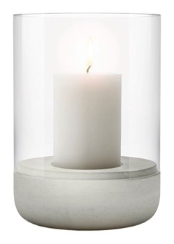 Blomus Świecznik "Calma" w kolorze jasnoszarym - wys. 22 x Ø 15 cm ze sklepu Limango Polska w kategorii Świeczniki - zdjęcie 188719681