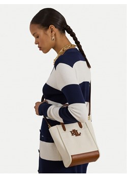 LAUREN RALPH LAUREN Torebka 431982235003 Écru ze sklepu MODIVO w kategorii Kuferki - zdjęcie 188719871