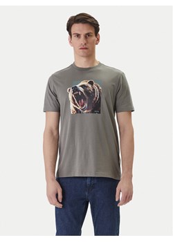 BOSS T-Shirt Dobermann 50558965 Szary Regular Fit ze sklepu MODIVO w kategorii T-shirty męskie - zdjęcie 188719920