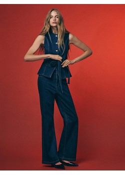 Reserved - Jeansy flare - granatowy ze sklepu Reserved w kategorii Jeansy damskie - zdjęcie 188720323