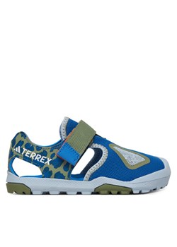 Sandały adidas Terrex Captain Toey 2.0 JR9076 Niebieski ze sklepu eobuwie.pl w kategorii Sandały dziecięce - zdjęcie 188720370
