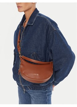 Torebka Liu Jo Ecs S Hobo AF5043 E0058 Brązowy ze sklepu eobuwie.pl w kategorii Listonoszki - zdjęcie 188720393