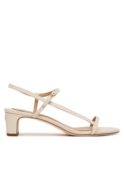 Sandały LAUREN RALPH LAUREN 802P00097004 Biały ze sklepu eobuwie.pl w kategorii Sandały damskie - zdjęcie 188720412