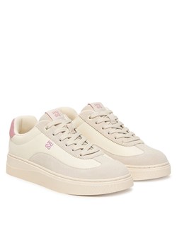 Sneakersy HUGO Lyzz 50552700 Szary ze sklepu eobuwie.pl w kategorii Buty sportowe damskie - zdjęcie 188720432