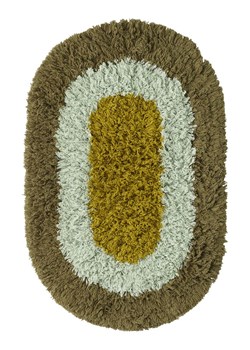 Ellos Home Dywanik łazienkowy "Corina" w kolorze zielonym ze sklepu Limango Polska w kategorii Akcesoria łazienkowe - zdjęcie 188721041