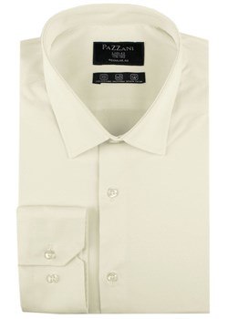 Jednokolorowa, Bawełniana Koszula o Prostym Kroju - Pistacjowa KSDWPZNIpistacjaP013RG ze sklepu JegoSzafa.pl w kategorii Koszule męskie - zdjęcie 188721651