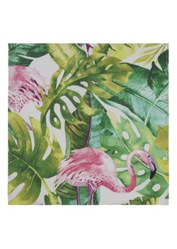 Poszetka Bawełniana - His Story - Flamingi na Zielonym Tle POSZEMACSHSTR0038 ze sklepu JegoSzafa.pl w kategorii Poszetki i butonierki - zdjęcie 188721680