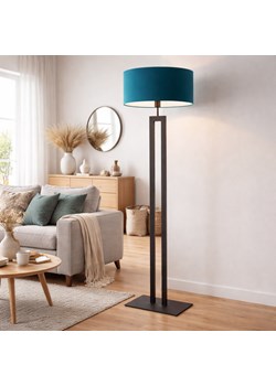 Srebrna lampa stojąca do salonu KALIFORNIA ze sklepu Lysne w kategorii Lampy podłogowe - zdjęcie 188722134