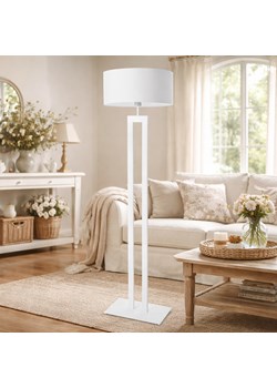 Biała lampa stojąca do salonu KALIFORNIA ze sklepu Lysne w kategorii Lampy podłogowe - zdjęcie 188722143