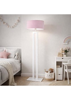 Designerska lampa podłogowa z jasnofioletowym abażurem dla dziecka KALIFORNIA ze sklepu Lysne w kategorii Lampy dziecięce - zdjęcie 188722213