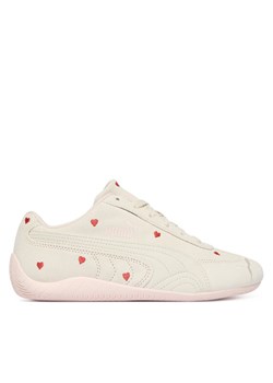 Sneakersy Puma  Speedcat Amor 405160 01 Écru ze sklepu eobuwie.pl w kategorii Buty sportowe dziecięce - zdjęcie 188722984