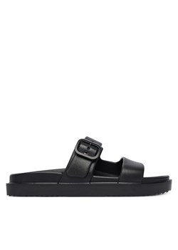 Klapki Tommy Hilfiger FW0FW08953 Czarny ze sklepu eobuwie.pl w kategorii Klapki damskie - zdjęcie 188723173