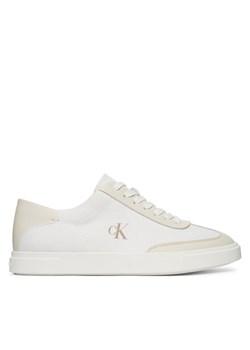 Sneakersy Calvin Klein Low Pro Cups Wt Canv Mg HW0HW03145 Biały ze sklepu eobuwie.pl w kategorii Buty sportowe damskie - zdjęcie 188723190