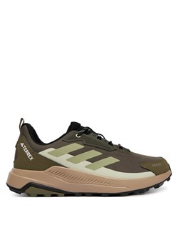 Trekkingi adidas Terrex Anylander Rain.Rdy JR9087 Khaki ze sklepu eobuwie.pl w kategorii Buty trekkingowe męskie - zdjęcie 188723193