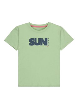 Roxy T-Shirt Orchid Art ERGZT04142 Zielony Regular Fit ze sklepu MODIVO w kategorii T-shirty chłopięce - zdjęcie 188724301