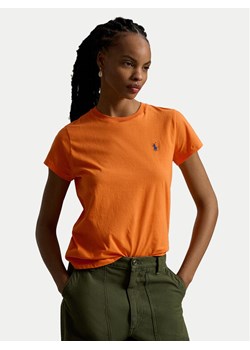 Polo Ralph Lauren T-Shirt 211B14605001 Pomarańczowy Classic Fit ze sklepu MODIVO w kategorii Bluzki damskie - zdjęcie 188724302