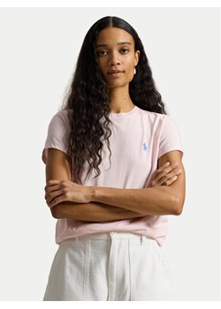 Polo Ralph Lauren T-Shirt 211B14605014 Różowy Classic Fit ze sklepu MODIVO w kategorii Bluzki damskie - zdjęcie 188724331