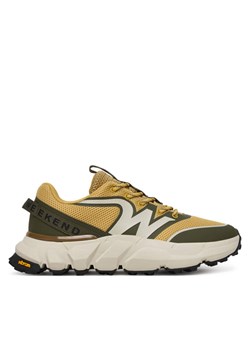 Weekend Max Mara Sneakersy 2615761034650 Khaki ze sklepu MODIVO w kategorii Buty sportowe damskie - zdjęcie 188724342