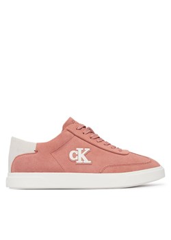 Calvin Klein Sneakersy Low Pro Cups Wt Suede Mg HW0HW03144 Różowy ze sklepu MODIVO w kategorii Buty sportowe damskie - zdjęcie 188724362