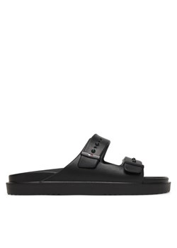 Tommy Hilfiger Klapki Light Adjustable FM0FM05757 Czarny ze sklepu MODIVO w kategorii Klapki męskie - zdjęcie 188724393