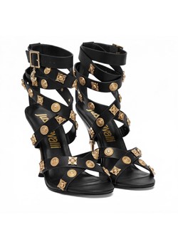 Just Cavalli Sandały 80RA3S40 ZSE55 Czarny ze sklepu MODIVO w kategorii Sandały damskie - zdjęcie 188724414