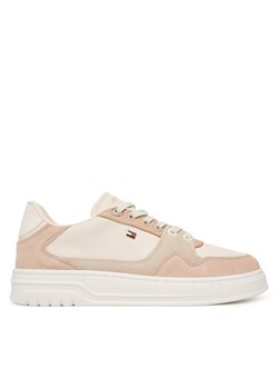 Tommy Hilfiger Sneakersy Court FW0FW09177 Écru ze sklepu MODIVO w kategorii Buty sportowe damskie - zdjęcie 188724460