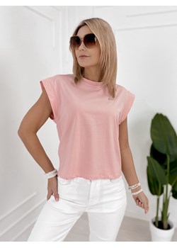 bluzka amariel pudrowy róż one size ze sklepu UBRA w kategorii Bluzki damskie - zdjęcie 188726380