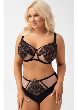 Gorsenia figi damskie wysokie czarne Lexi F001, Kolor czarny, Rozmiar 2XL, Gorsenia ze sklepu Intymna w kategorii Majtki damskie - zdjęcie 188726673