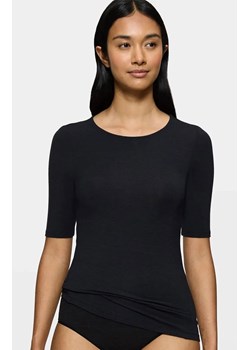 Triumph top damski z krótkim rękawem Beauty Layers 10223053-0004, Kolor czarny, Rozmiar L, Triumph ze sklepu Intymna w kategorii Bluzki damskie - zdjęcie 188726821