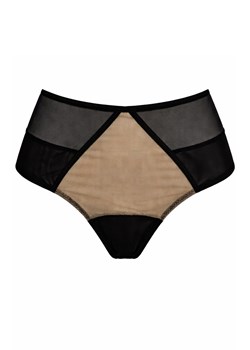 Figi damskie beżowo-czarne Allure, Kolor beżowo-czarny, Rozmiar S, Vena ze sklepu Intymna w kategorii Majtki damskie - zdjęcie 188726830