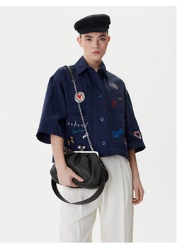 Torebka Weekend Max Mara 2615511174600 Granatowy ze sklepu eobuwie.pl w kategorii Kopertówki - zdjęcie 188727472