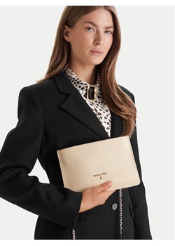 Torebka Patrizia Pepe 8B0335/L001-W405 Écru ze sklepu eobuwie.pl w kategorii Kopertówki - zdjęcie 188727474