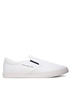 Tenisówki Tommy Hilfiger Vulc Core FM0FM05689 Biały ze sklepu eobuwie.pl w kategorii Trampki męskie - zdjęcie 188727481