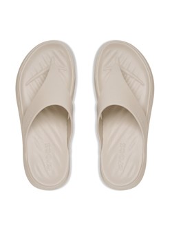 Japonki Crocs Getaway Triangle Flip 212018 Beżowy ze sklepu eobuwie.pl w kategorii Klapki damskie - zdjęcie 188727483