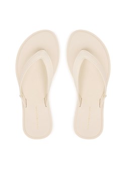 Japonki Tommy Hilfiger Scandi FW0FW09206 Écru ze sklepu eobuwie.pl w kategorii Klapki damskie - zdjęcie 188727593