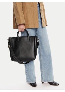 Torebka Tommy Hilfiger AW0AW17971 Czarny ze sklepu eobuwie.pl w kategorii Torby Shopper bag - zdjęcie 188727620