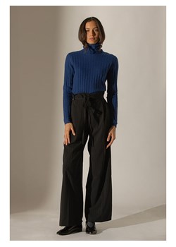 Perfect Cashmere Kaszmirowy golf "Craigton" w kolorze granatowym ze sklepu Limango Polska w kategorii Swetry damskie - zdjęcie 188728423